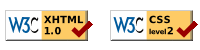 Icone validazione W3C 