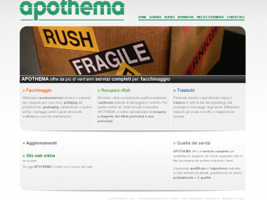 APOTHEMA - Sito web istituzionale