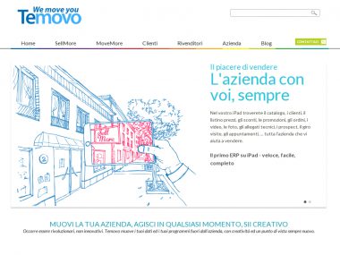 Esempio del sito web Temovo