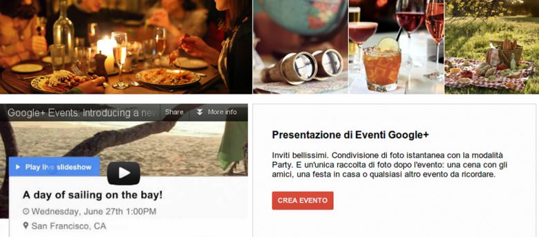 Google+ Eventi ed il SEO