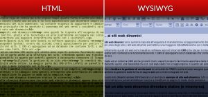 Differenza tra sito web statico HTML e dinamico CMS